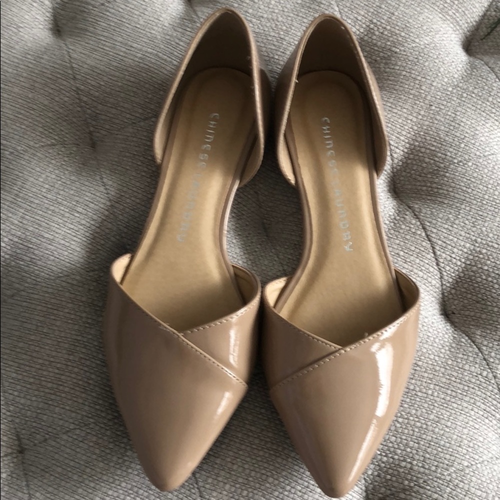 Chinese Laundry size 6.5 Nude Flats